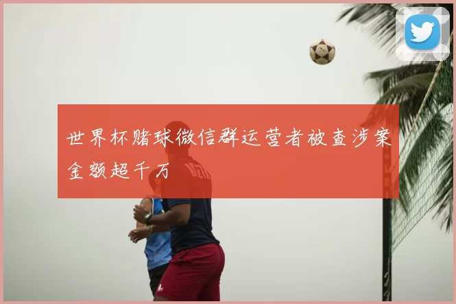世界杯赌球微信群运营者被查涉案金额超千万